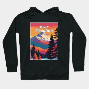 Bear Mountain ski california usa Hoodie